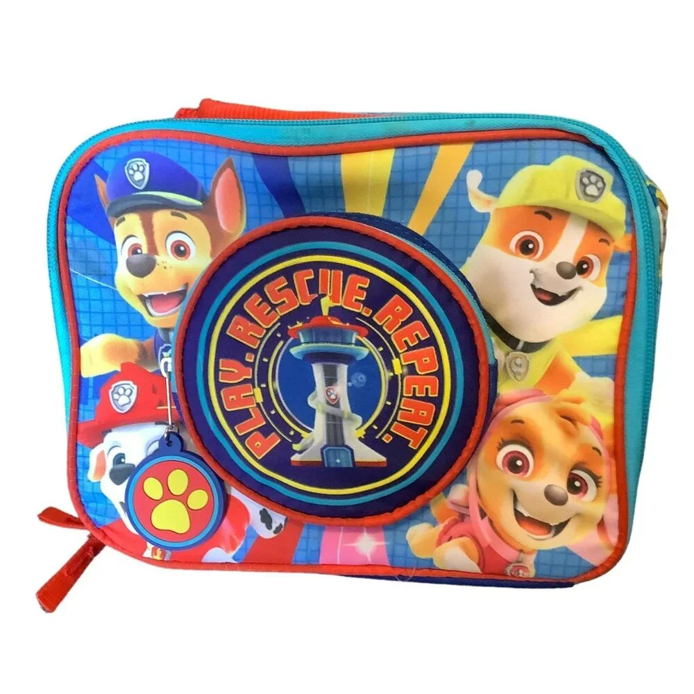 Paw Patrol Lunch Box Play Rescue Repeat Soft 10